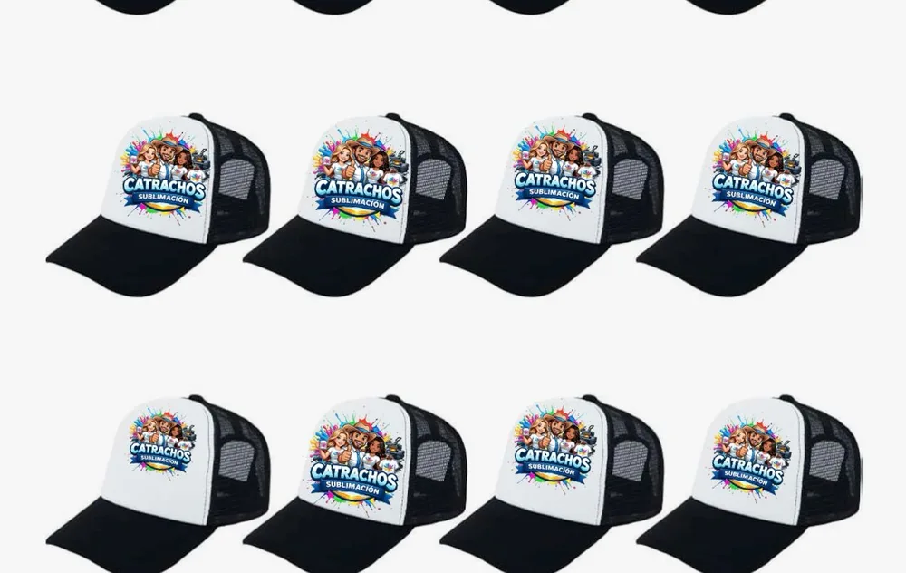 Custom embroidered cap example