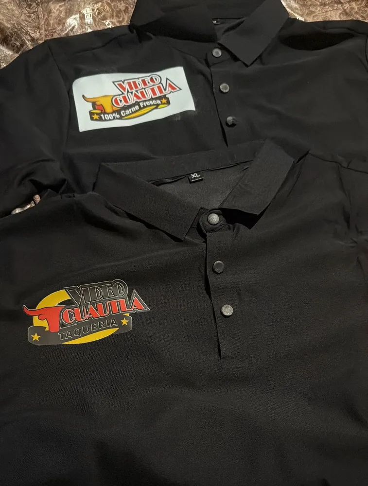 Custom corporate uniform example